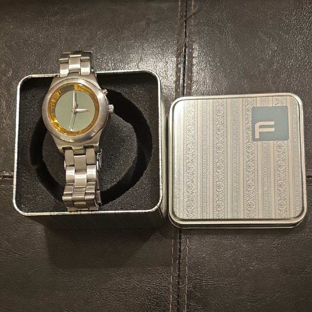 Fossil Silver and Gold Men's Watch